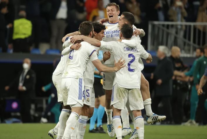 real madrid vs man city