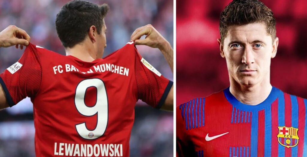 robert lewandowski jersey