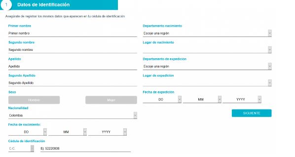 Betplay registration interface