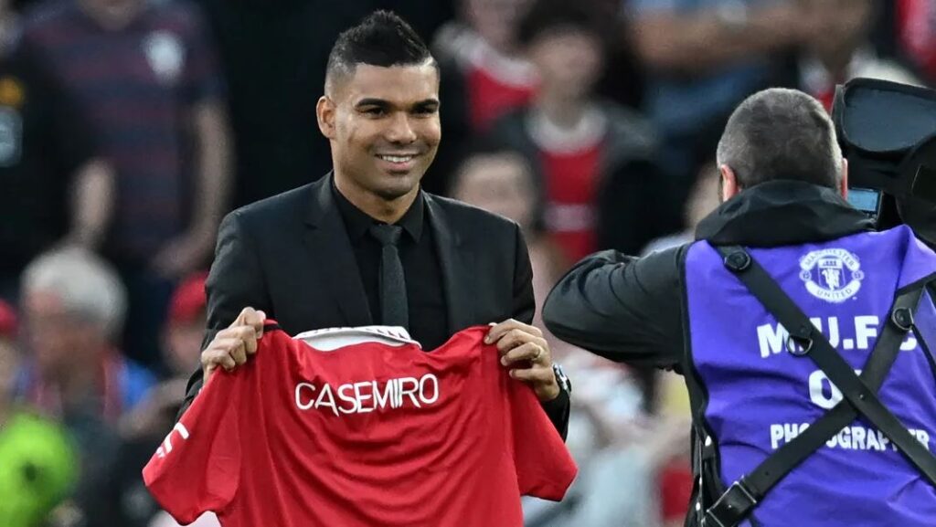 casemiro shirt number