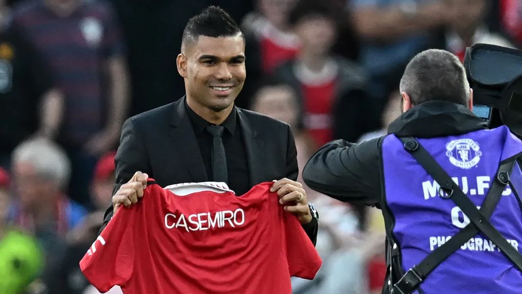 casemiro shirt number