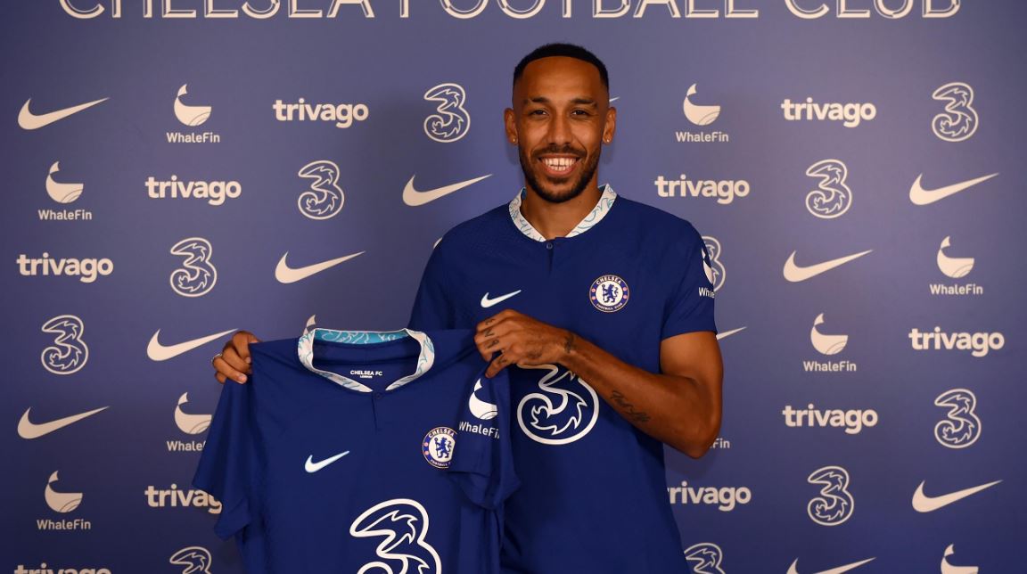 aubameyang jersey number