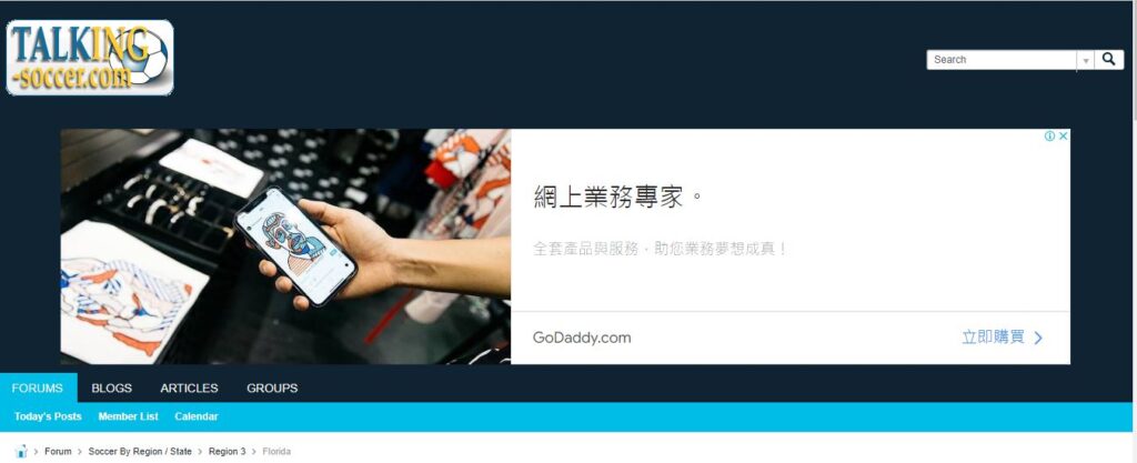 talking soccer Florida