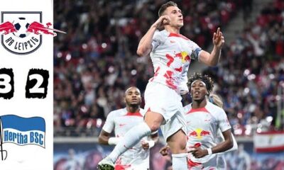 RB Leipzig 3-2 Hertha Berlin Highlights