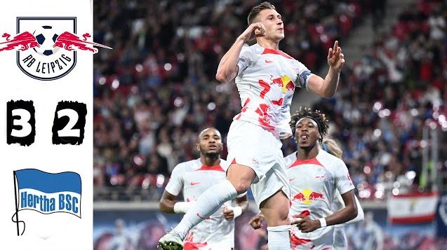 RB Leipzig 3-2 Hertha Berlin Highlights